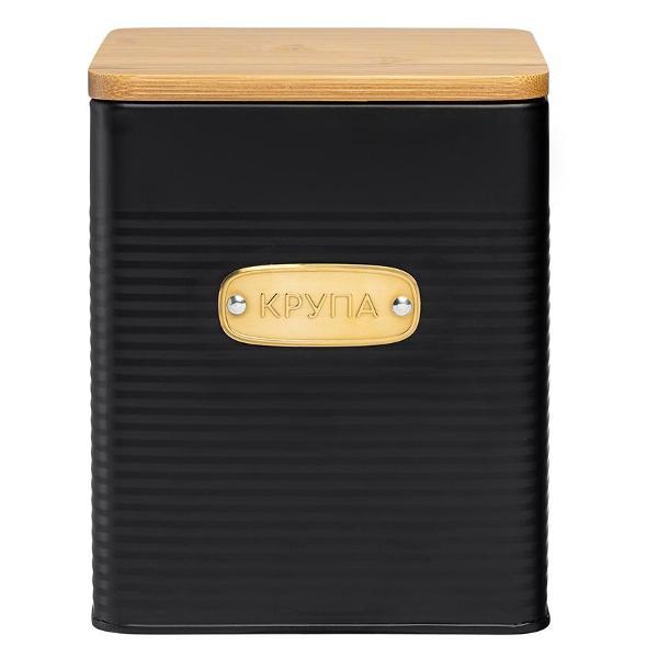 Изображение товара Емкость для хранения Smart Solutions крупы Irmel, 3,2 л, графит