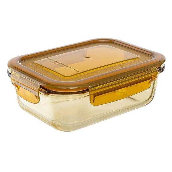Изображение товара Емкость для хранения Smart Solutions и переноски продуктов 630 мл янтарного цвета