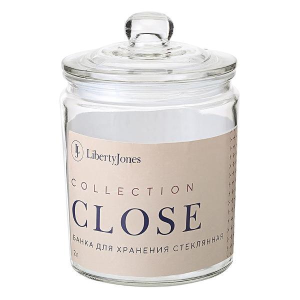 Изображение товара Емкость для хранения Liberty Jones стеклянная Close, 2 л