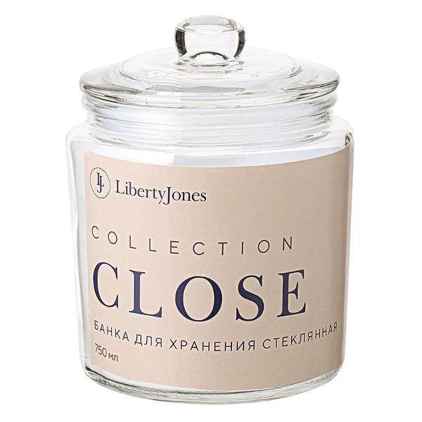 Изображение товара Емкость для хранения Liberty Jones стеклянная Close, 750 мл