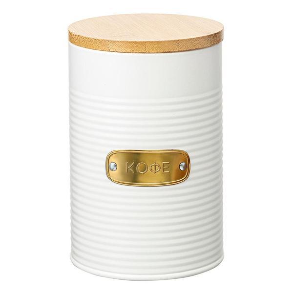 Изображение товара Емкость для хранения Smart Solutions кофе Irmel, 1,3 л, молочная