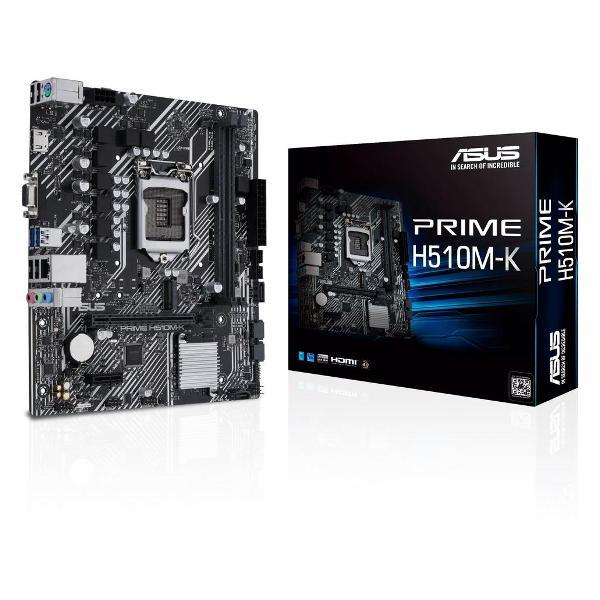 Изображение товара Материнская плата ASUS PRIME H510M-K R2.0 Изображение товара Материнская плата ASUS PRIME H510M-K R2.0