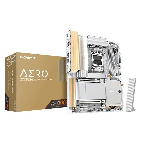 Изображение товара Материнская плата GIGABYTE X870E AERO X3D дерево