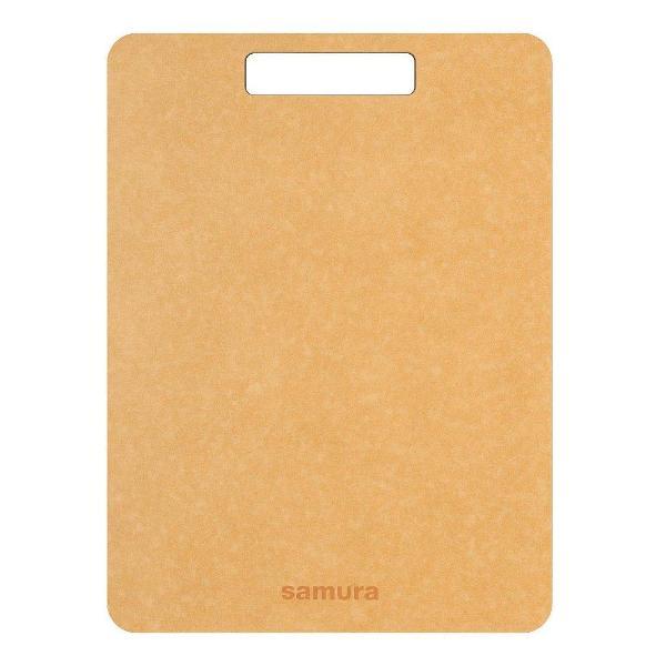 Изображение товара Другие кухонные приспособления SAMURA Доска из древ.композита с ножками, 370х275х5,5 мм