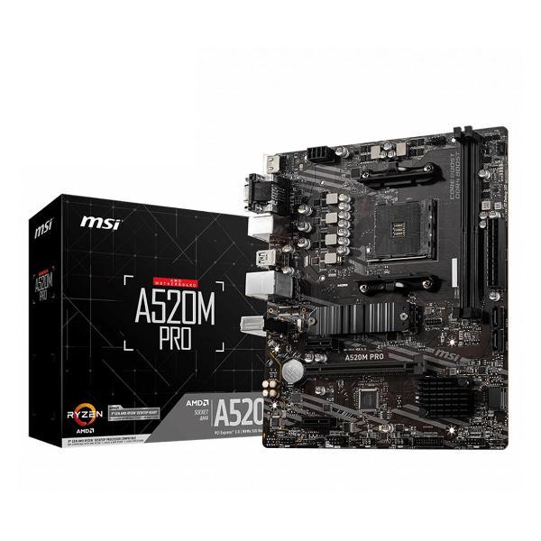 Изображение товара Материнская плата MSI A520M PRO