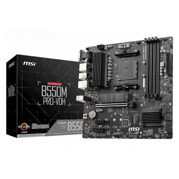 Изображение товара Материнская плата MSI B550M PRO-VDH