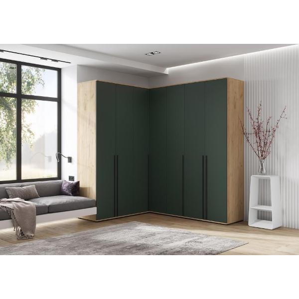 Изображение товара Шкаф распашной МИФ Мебель Композиция шкафов (2-хств+3-хств+угловой)