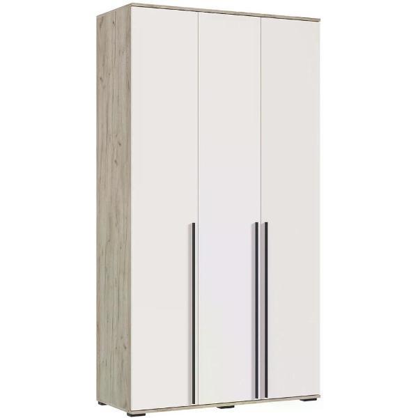 Изображение товара Шкаф распашной МИФ Мебель 3-х створчатый 1200, в современном стиле, Крафт серый/Кашемир