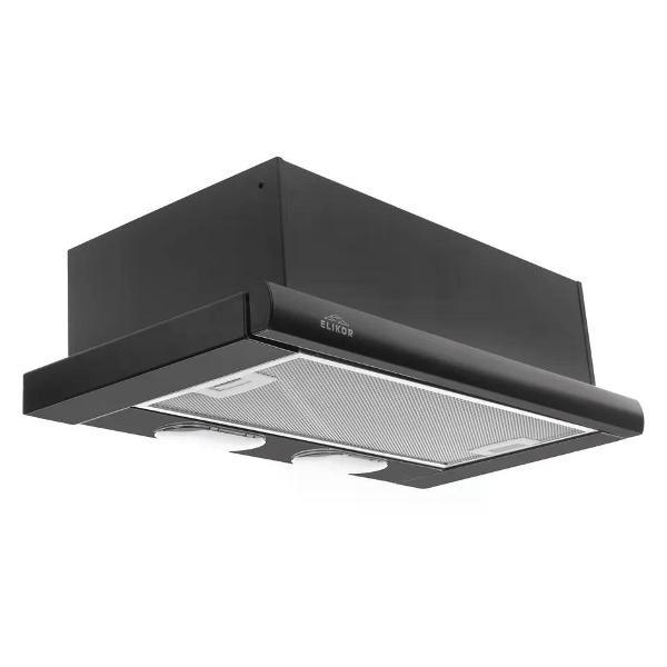 Изображение товара Вытяжка встраиваемая Elikor 60п-400-в2л черный