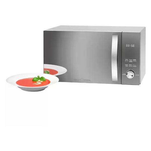Изображение товара Микроволновая печь Profi Cook PC-MWG 1176 серебристый