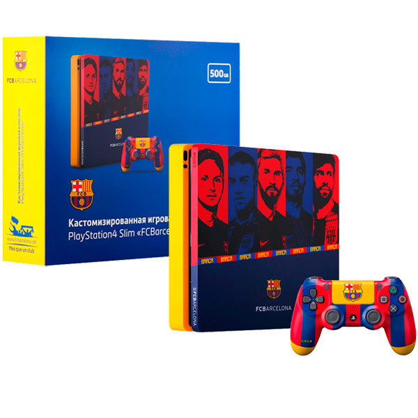 Игровая консоль PlayStation 4 500Gb "Барселона.Камп Ноу"