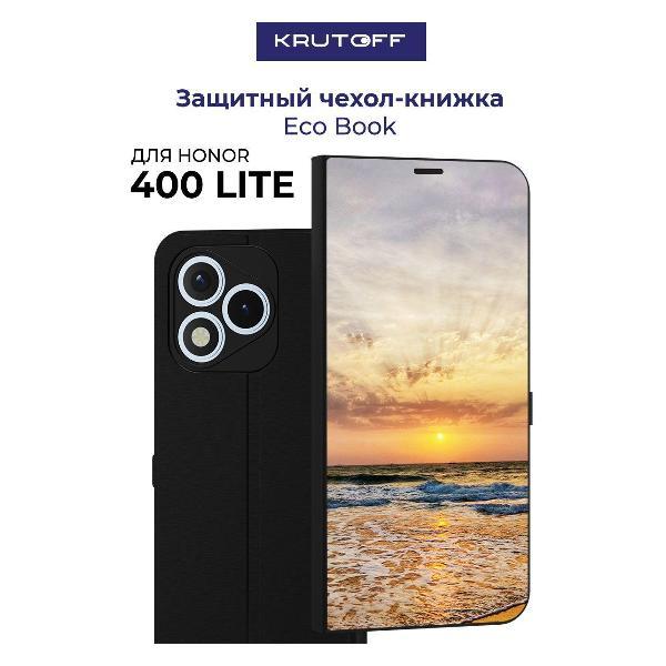 Изображение товара Чехол для смартфона, телефона Krutoff Honor 400 Lite Индия, Пляжи Гоа (черный)