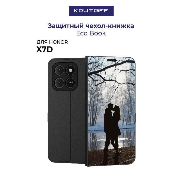 Изображение товара Чехол для смартфона, телефона Krutoff Honor X7d Любовь раннеи# веснои# (черный)