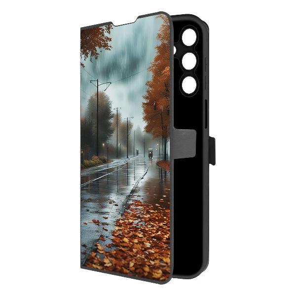 Изображение товара Чехол для смартфона Krutoff Samsung Galaxy M15 Осенний дождь (черный) Изображение товара Чехол для смартфона Krutoff Samsung Galaxy M15 Осенний дождь (черный)