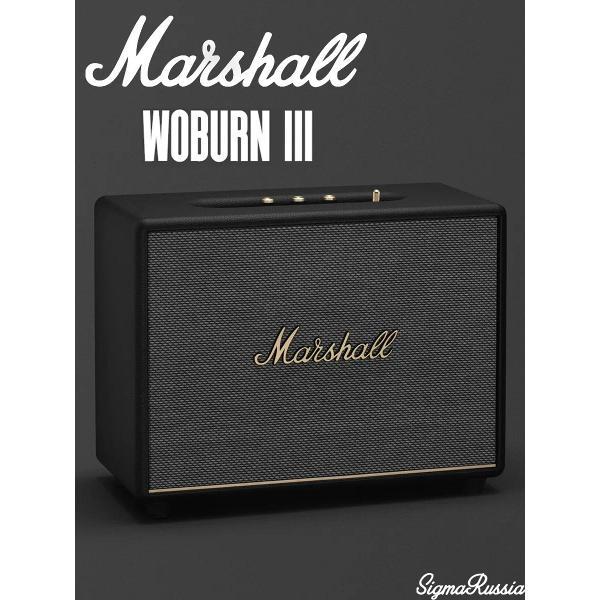 Изображение товара Портативная беспроводная колонка Marshall Woburn III черный