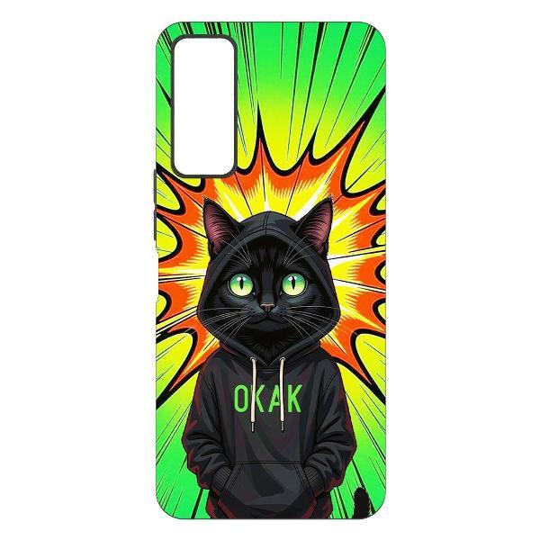 Изображение товара Чехол для смартфона, телефона Krutoff Soft Case Окак для TCL 30+ черный