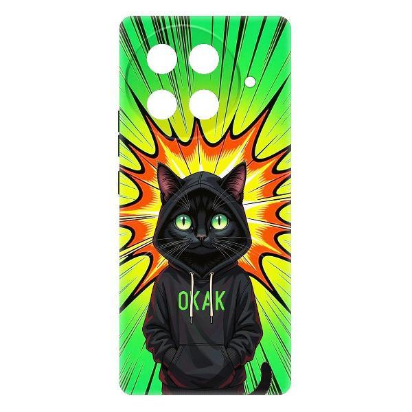 Изображение товара Чехол для смартфона, телефона Krutoff Soft Case Окак для TECNO Camon 30S черный