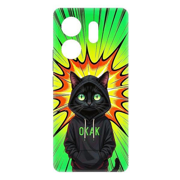 Изображение товара Чехол для смартфона, телефона Krutoff Soft Case Окак для INFINIX Zero 30 4G черный