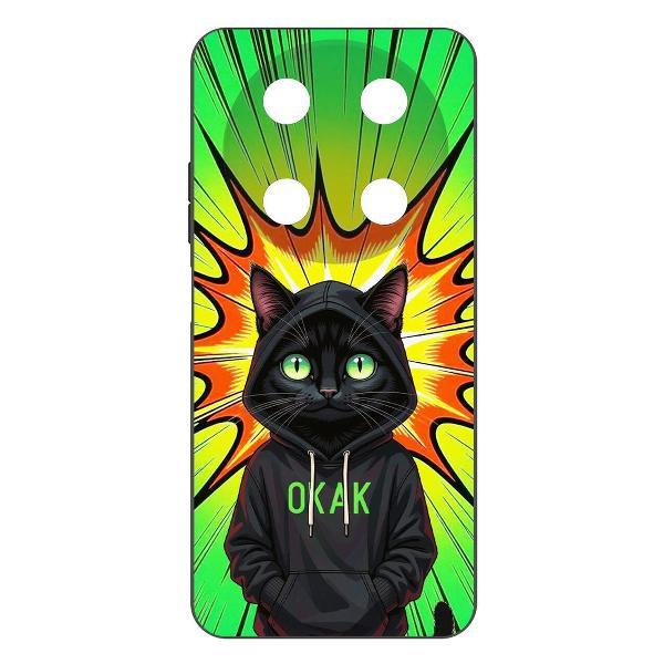 Изображение товара Чехол для смартфона, телефона Krutoff Soft Case Окак для ITEL RS4 черный