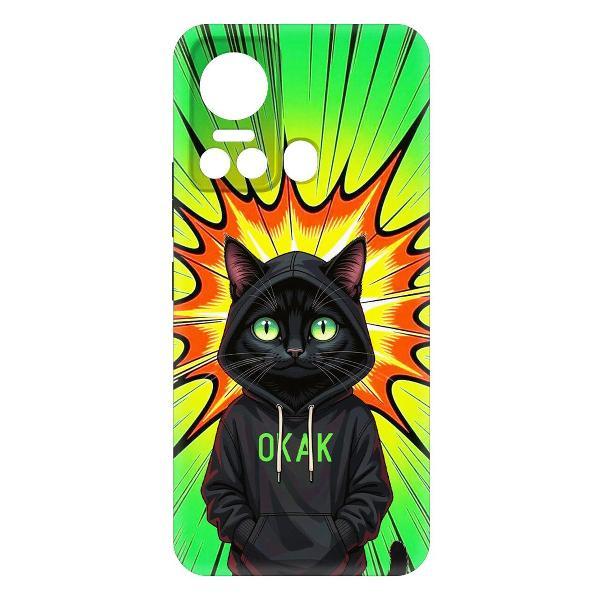 Изображение товара Чехол для смартфона, телефона Krutoff Soft Case Окак для ITEL S18 черный