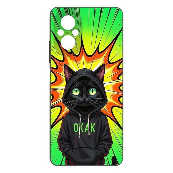 Изображение товара Чехол для смартфона, телефона Krutoff Soft Case Окак для Realme C67 черный