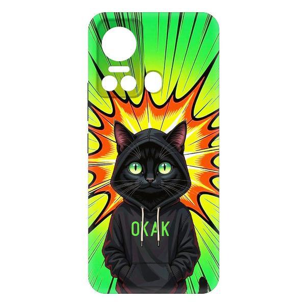 Изображение товара Чехол для смартфона, телефона Krutoff Soft Case Окак для ITEL Vision 5 черный