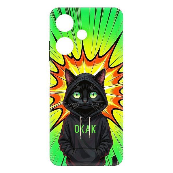 Изображение товара Чехол для смартфона, телефона Krutoff Soft Case Окак для INFINIX Hot 30i черный Изображение товара Чехол для смартфона, телефона Krutoff Soft Case Окак для INFINIX Hot 30i черный