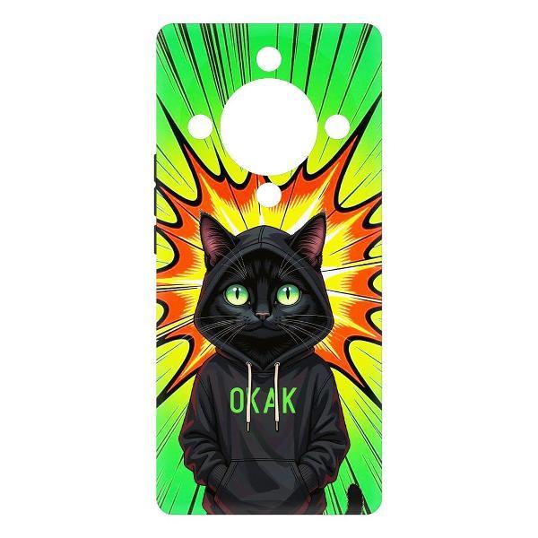 Изображение товара Чехол для смартфона, телефона Krutoff Soft Case Окак для Honor Magic 5 Lite черный