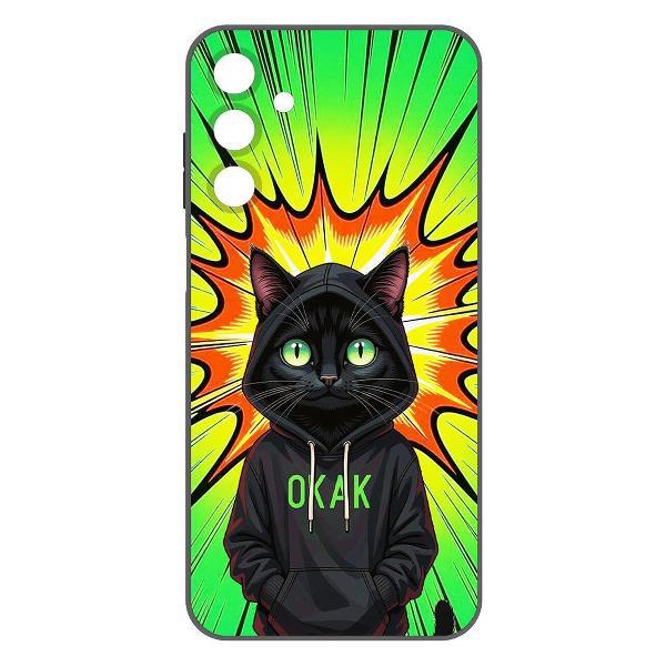 Изображение товара Чехол для смартфона, телефона Krutoff Soft Case Окак Galaxy A25 5G (A256) Black Изображение товара Чехол для смартфона, телефона Krutoff Soft Case Окак Galaxy A25 5G (A256) Black