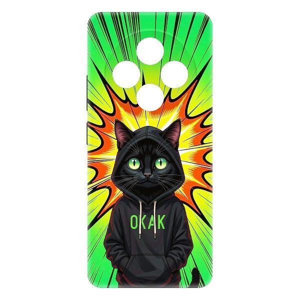 Изображение товара Чехол для смартфона, телефона Krutoff Soft Case Окак для Xiaomi Redmi A3 Pro черный