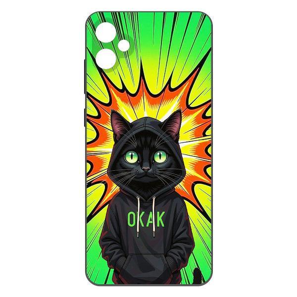 Изображение товара Чехол для смартфона, телефона Krutoff Soft Case Окак для Samsung Galaxy A05 черный