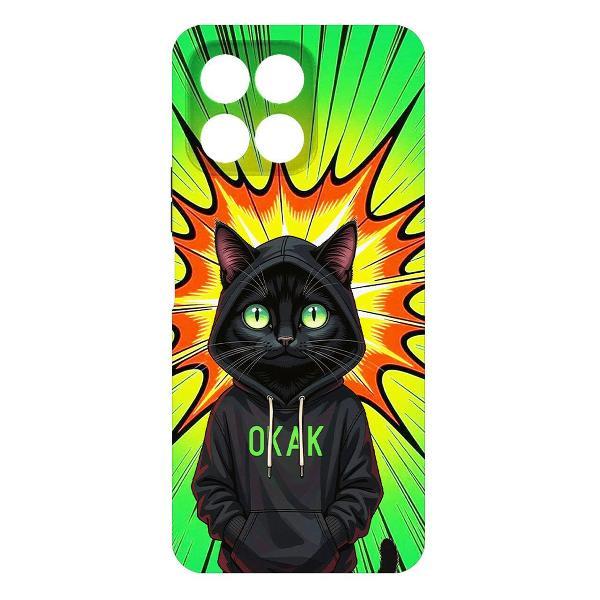 Изображение товара Чехол для смартфона, телефона Krutoff Soft Case Окак для Honor X6 черный