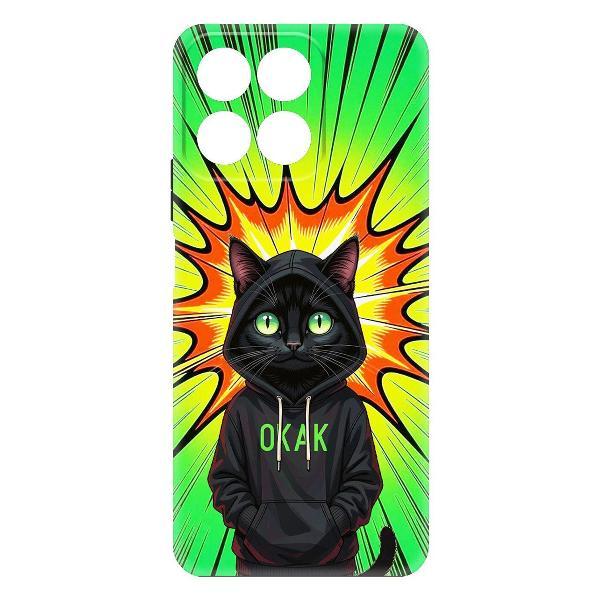 Изображение товара Чехол для смартфона, телефона Krutoff Soft Case Окак для Honor X7c черный Изображение товара Чехол для смартфона, телефона Krutoff Soft Case Окак для Honor X7c черный