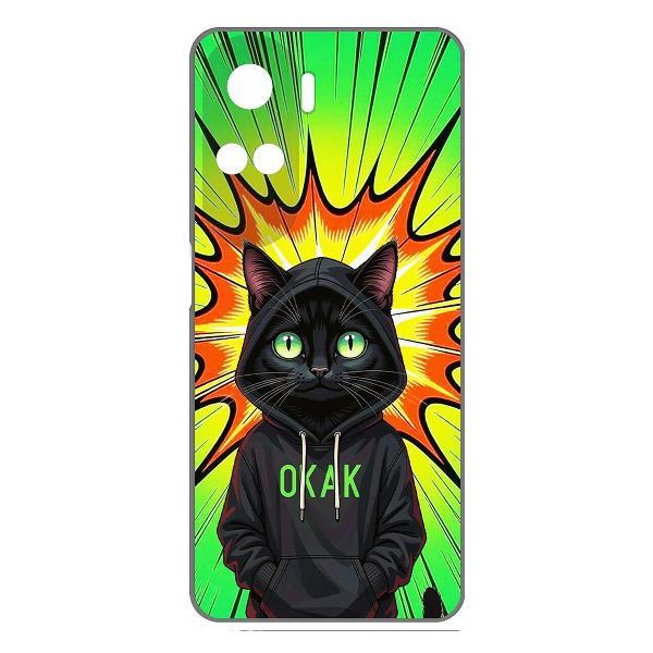 Изображение товара Чехол для смартфона, телефона Krutoff Soft Case Окак для Honor 90 Lite черный