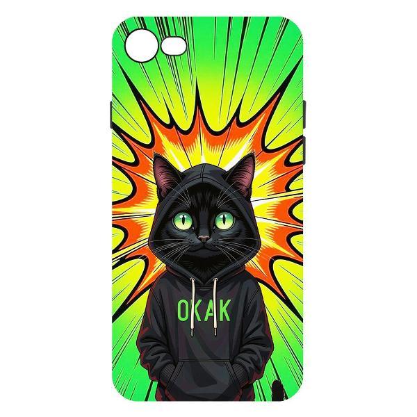 Изображение товара Чехол для смартфона, телефона Krutoff Soft Case Окак для iPhone 7/8 черный Изображение товара Чехол для смартфона, телефона Krutoff Soft Case Окак для iPhone 7/8 черный