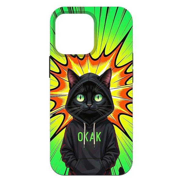 Изображение товара Чехол для смартфона, телефона Krutoff Soft Case Окак для iPhone 14 Pro Max черный Изображение товара Чехол для смартфона, телефона Krutoff Soft Case Окак для iPhone 14 Pro Max черный