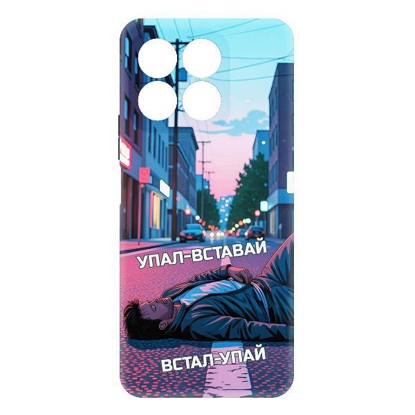 Изображение товара Чехол для смартфона, телефона Krutoff Soft Case Упал-вставай для Honor X6b черный Изображение товара Чехол для смартфона, телефона Krutoff Soft Case Упал-вставай для Honor X6b черный
