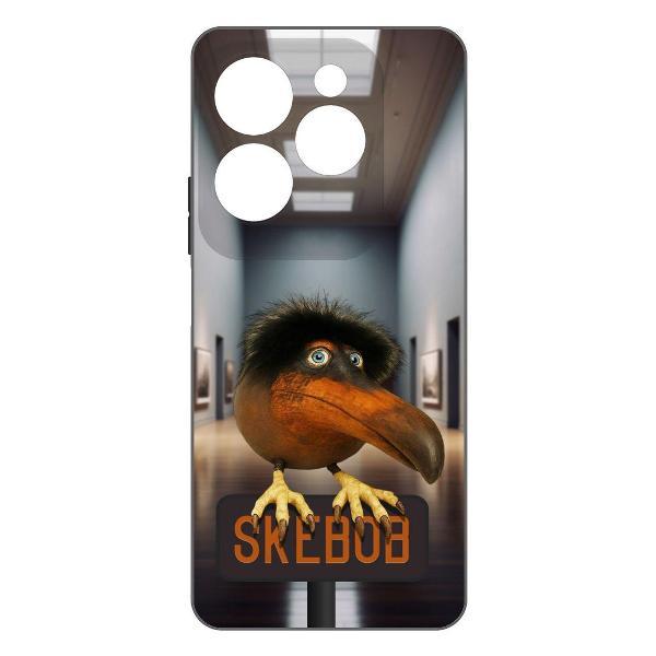 Изображение товара Чехол для смартфона, телефона Krutoff Soft Case Скебоб для INFINIX Hot 40 черный