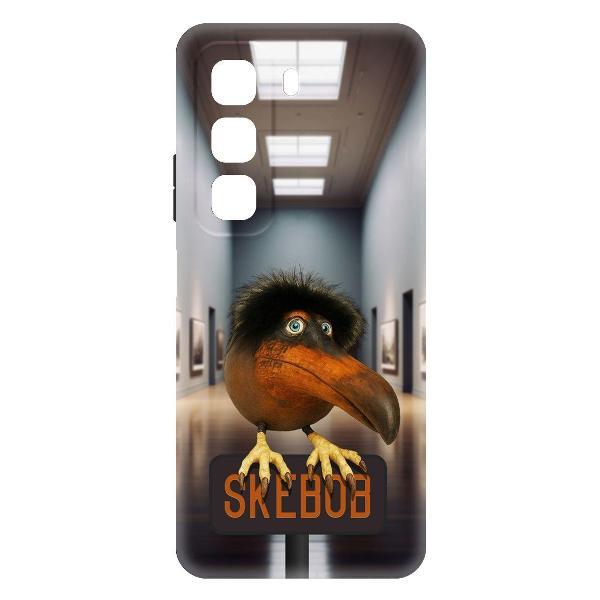 Изображение товара Чехол для смартфона, телефона Krutoff Soft Case Скебоб для INFINIX Hot 50 черный