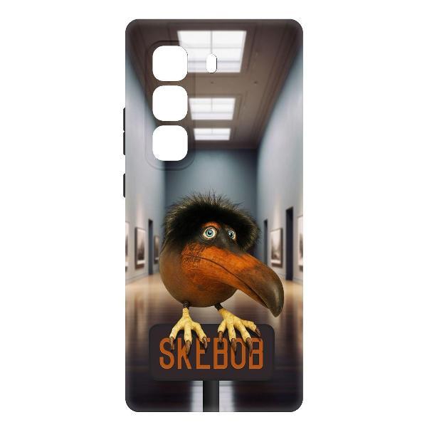 Изображение товара Чехол для смартфона, телефона Krutoff Soft Case Скебоб для INFINIX Hot 50 Pro+ черный