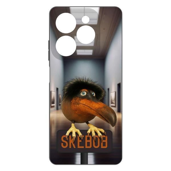 Изображение товара Чехол для смартфона, телефона Krutoff Soft Case Скебоб для INFINIX Hot 40i черный