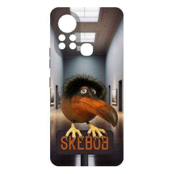 Изображение товара Чехол для смартфона, телефона Krutoff Soft Case Скебоб для INFINIX Hot 11S черный