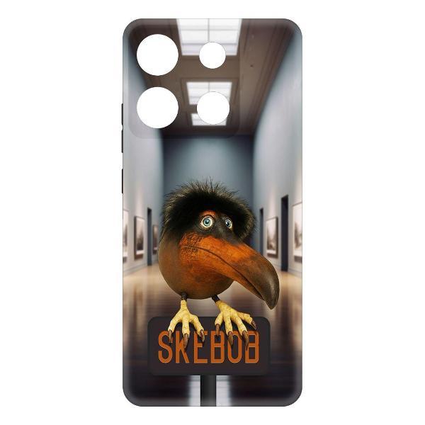 Изображение товара Чехол для смартфона, телефона Krutoff Soft Case Скебоб для INFINIX Smart 7 черный