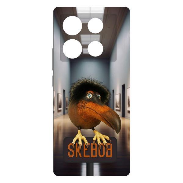 Изображение товара Чехол для смартфона, телефона Krutoff Soft Case Скебоб для INFINIX Note 40 черный