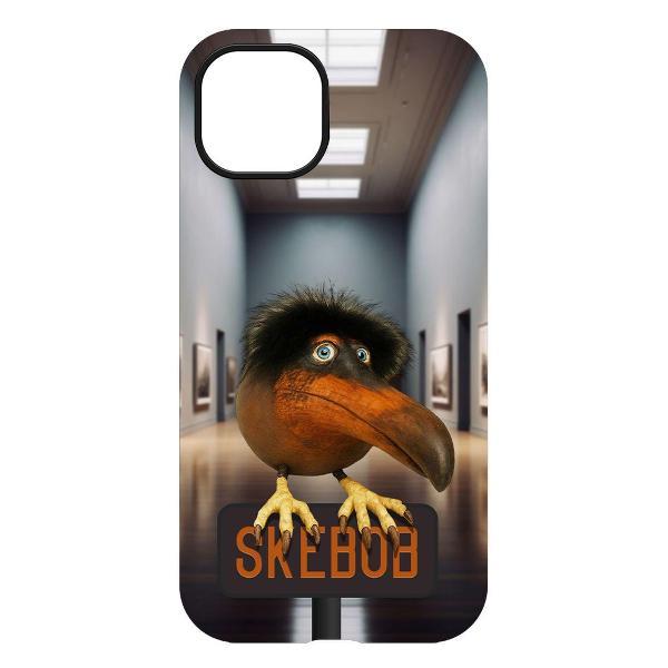 Изображение товара Чехол для iPhone 13 Krutoff Soft Case Скебоб черный - стильная защита смартфона