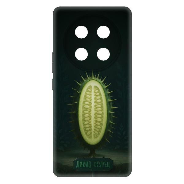 Изображение товара Чехол для смартфона, телефона Krutoff Soft Case Дикий огурец для Honor X60 Pro черный