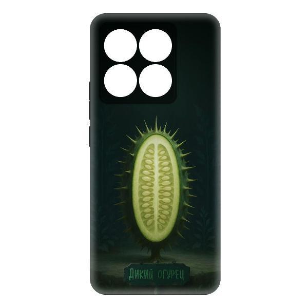Изображение товара Чехол для смартфона Krutoff Дикий огурец для Xiaomi 14T черный