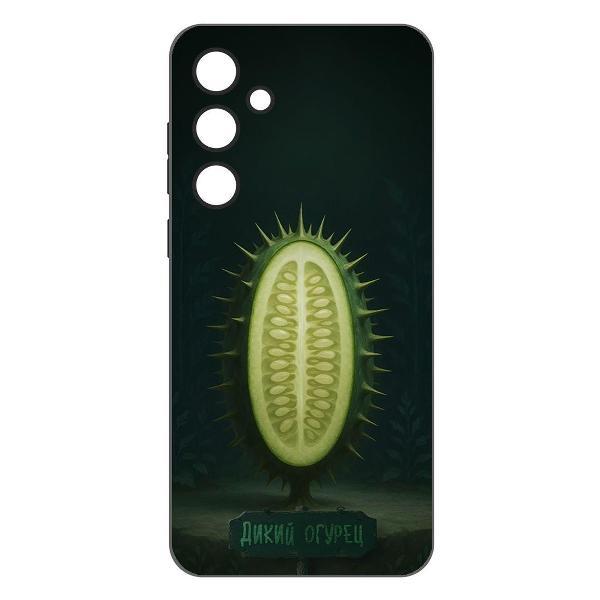 Изображение товара Чехол для смартфона, телефона Krutoff Soft Case Дикий огурец Galaxy A55 5G (A556) Black