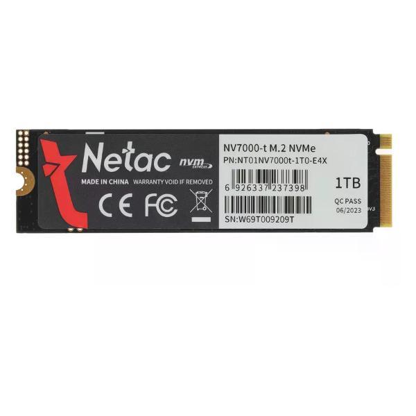 Изображение товара Внутренний диск SSD Netac PCIe 4.0 x4 1TB NT01NV7000t-1T0-E4X NV7000-t M.2