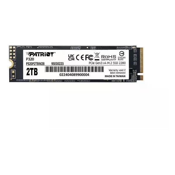 Изображение товара Внутренний диск SSD Patriot PCIe 3.0 x4 2TB P320P2TBM28 P320 M.2 2280